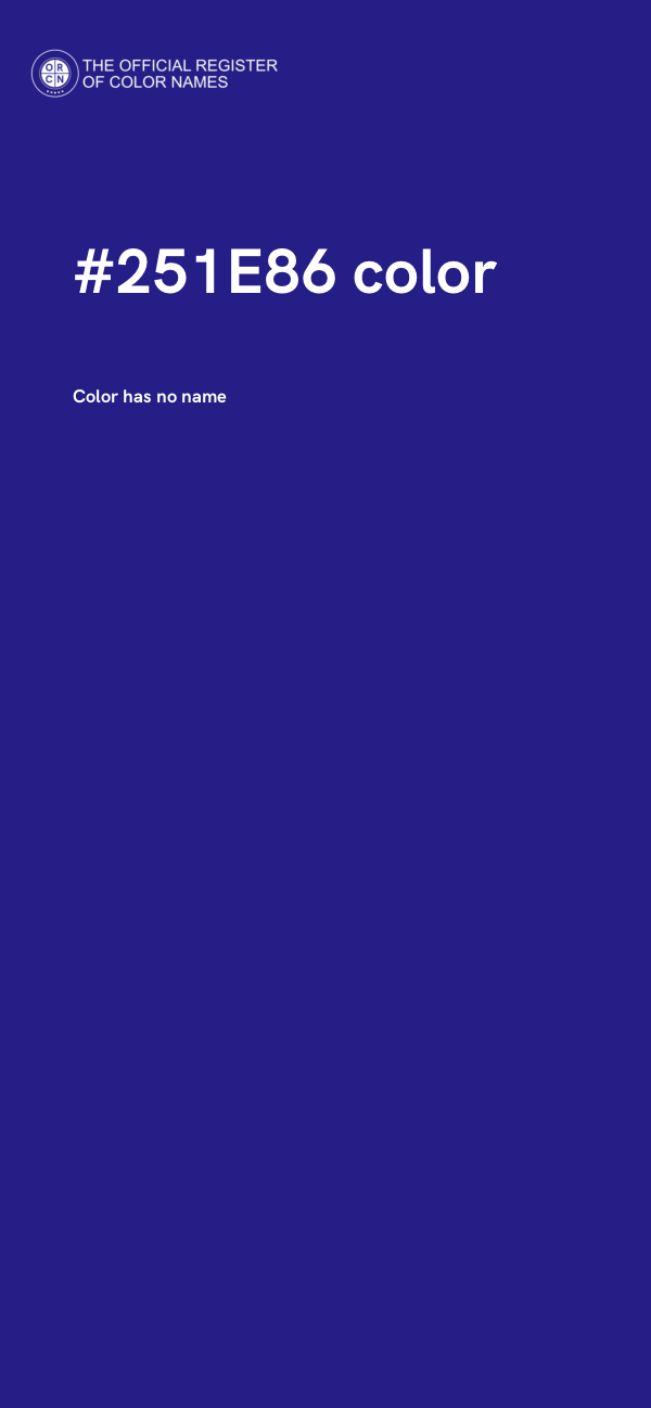 #251E86 color image