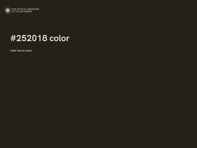 #252018 color image