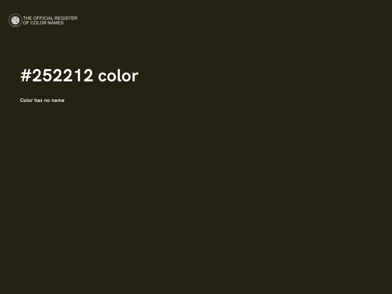 #252212 color image