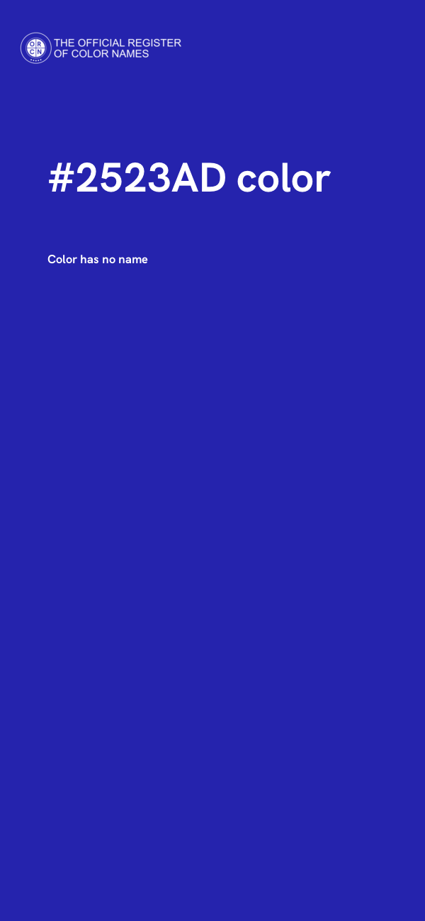 #2523AD color image