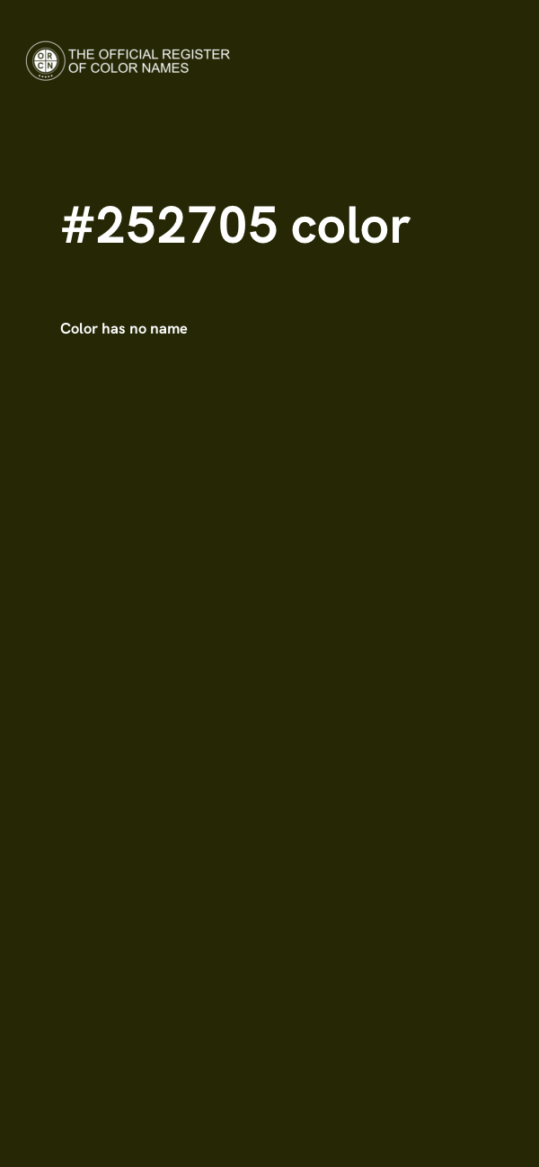 #252705 color image