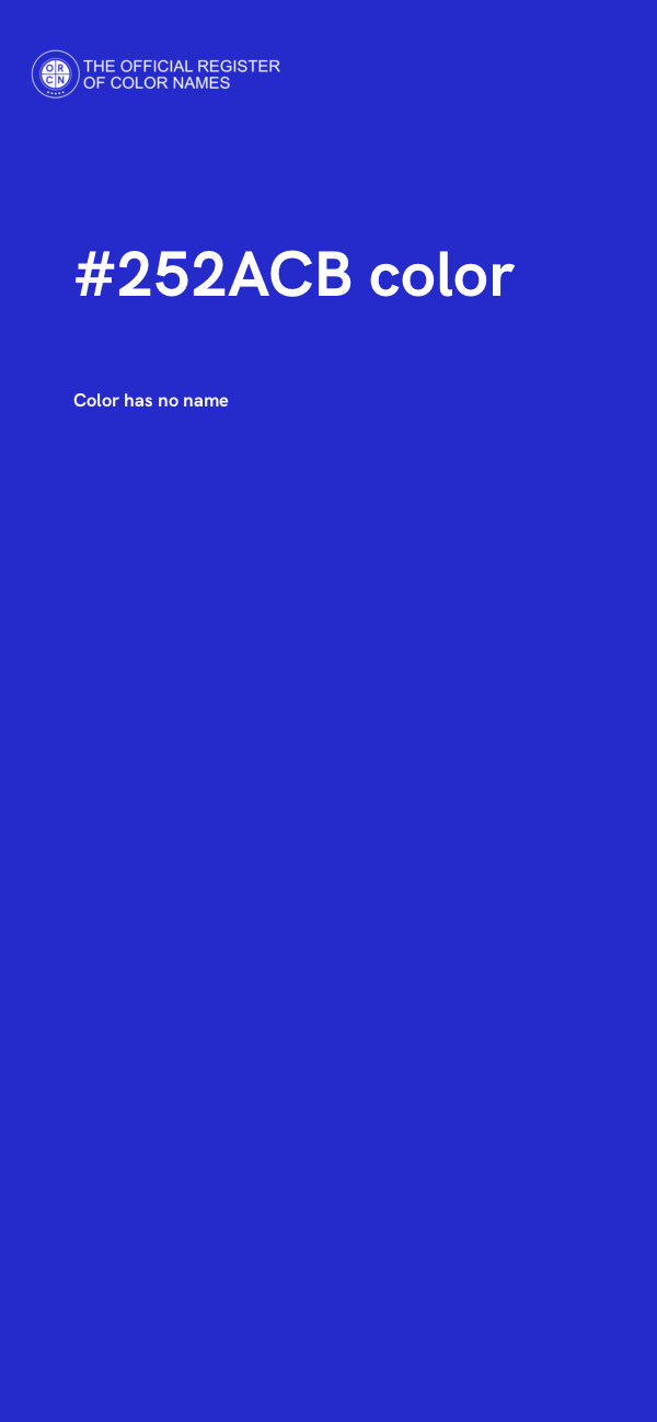 #252ACB color image