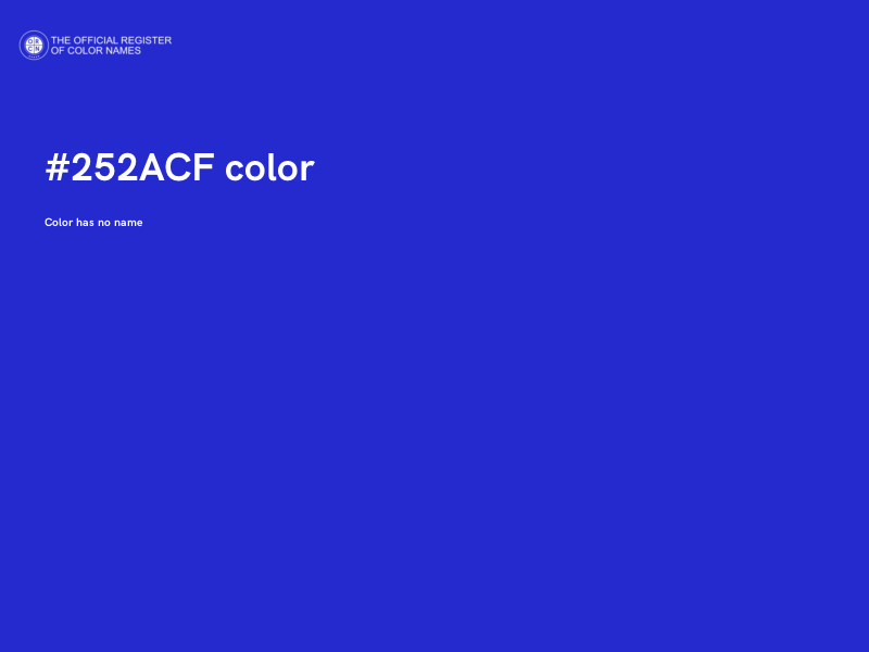 #252ACF color image