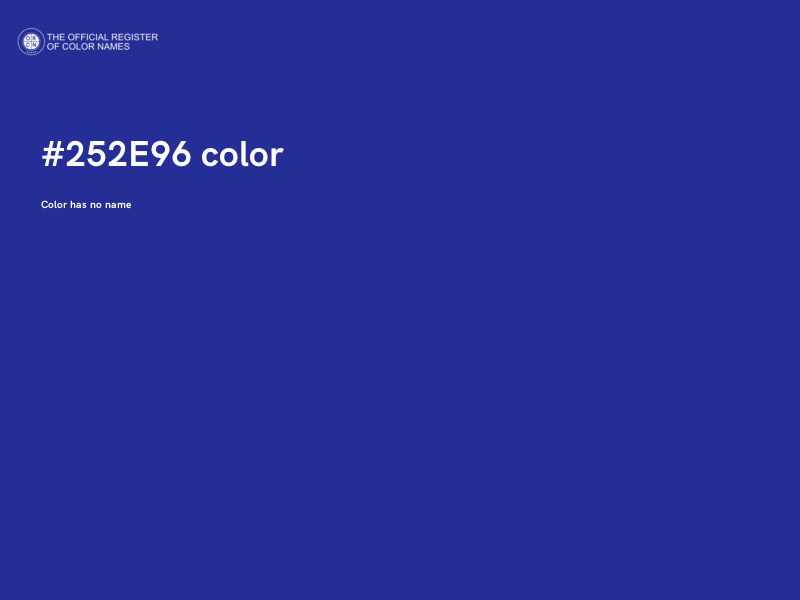 #252E96 color image