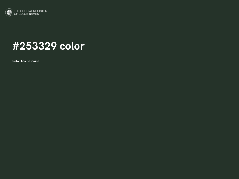 #253329 color image