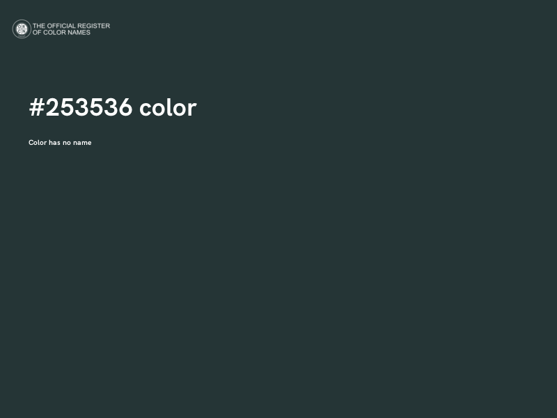 #253536 color image