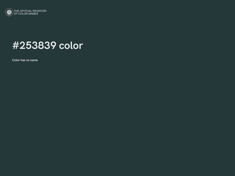 #253839 color image
