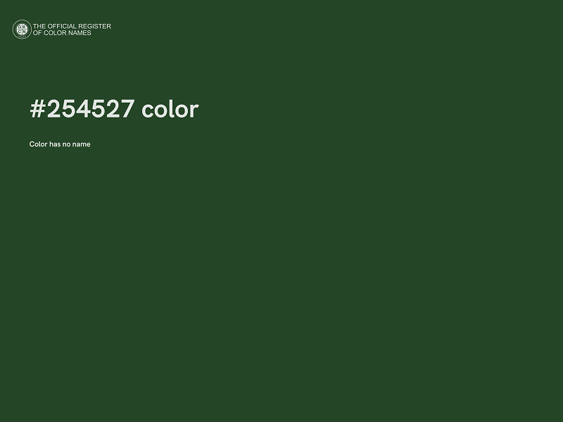 #254527 color image