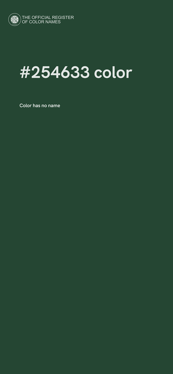 #254633 color image
