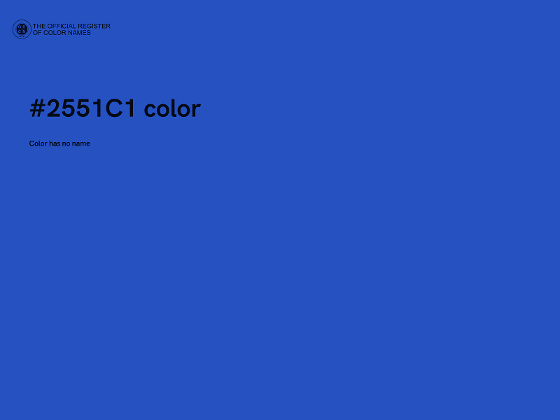 #2551C1 color image