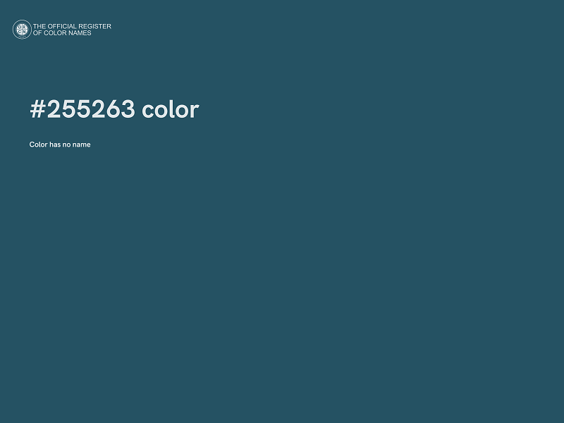 #255263 color image