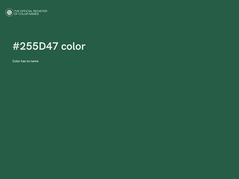 #255D47 color image