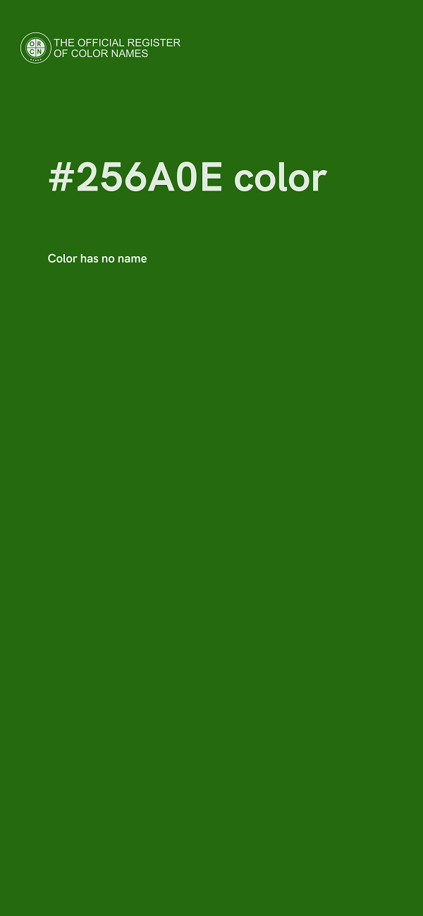 #256A0E color image