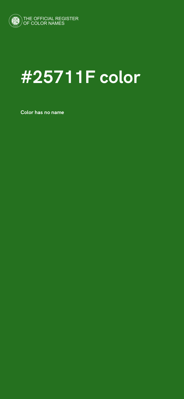 #25711F color image