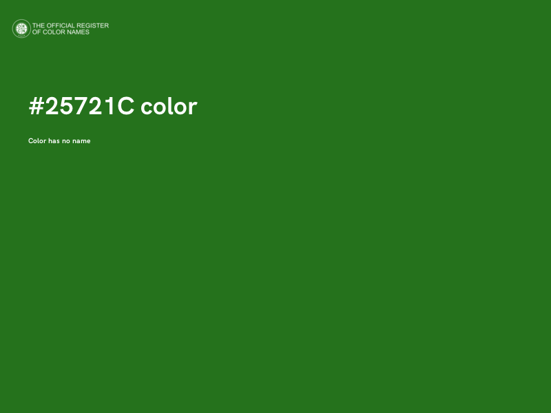 #25721C color image