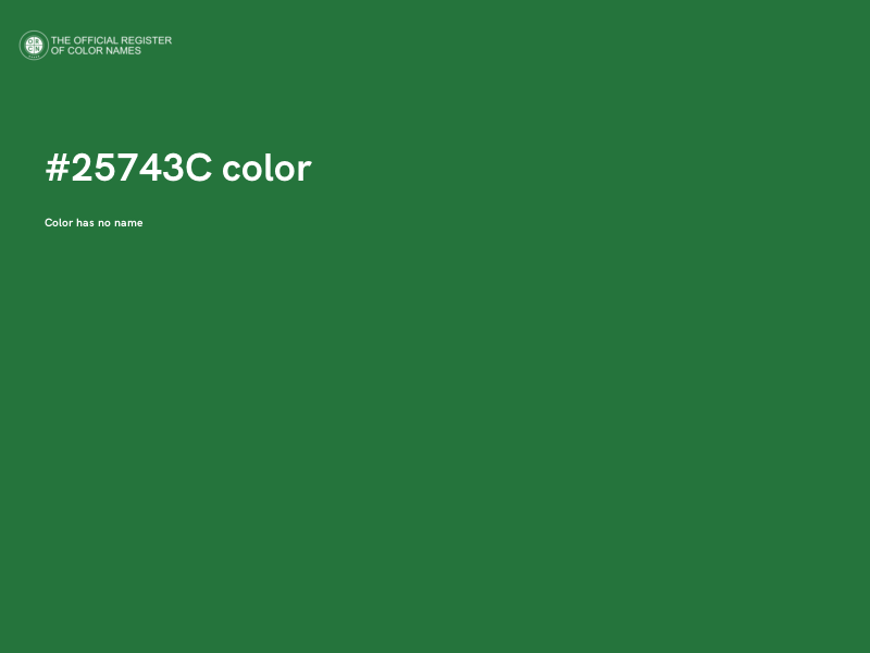 #25743C color image