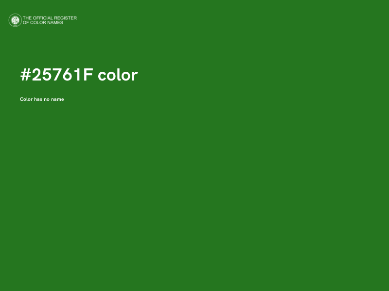 #25761F color image