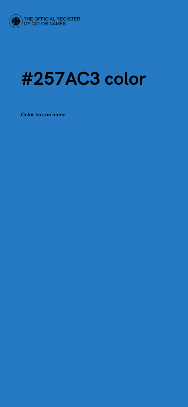 #257AC3 color image