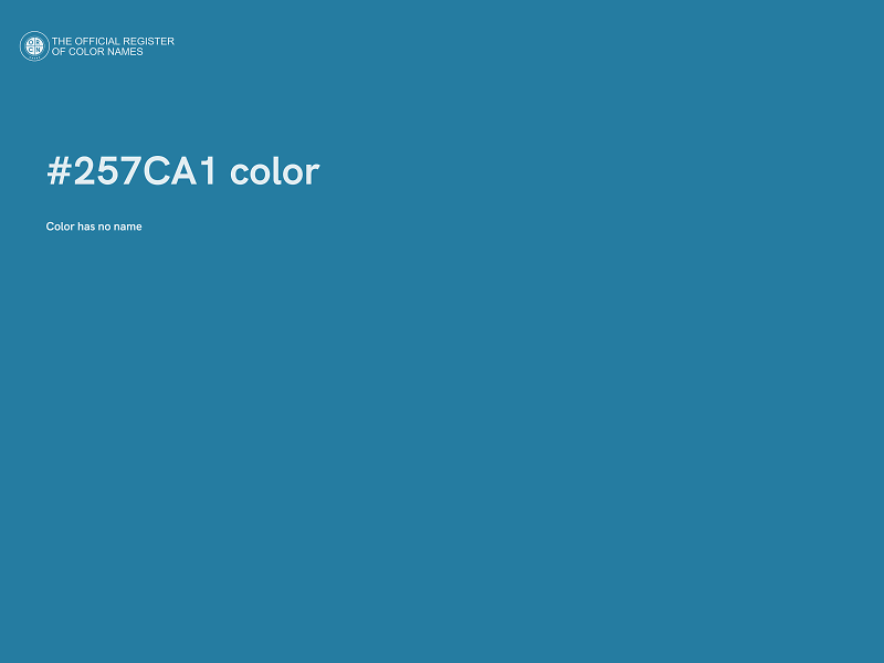 #257CA1 color image