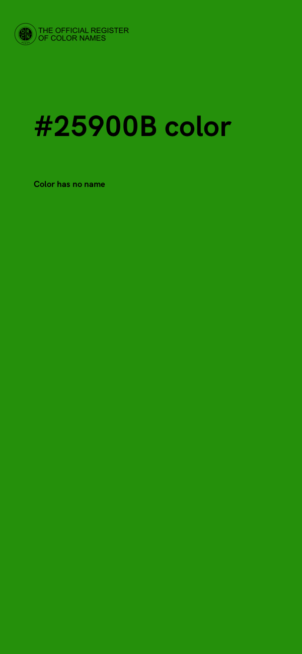 #25900B color image