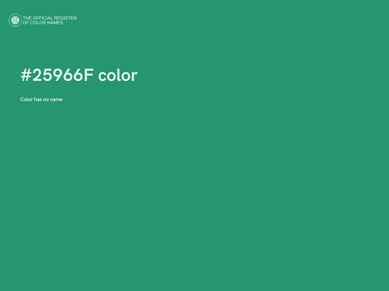 #25966F color image