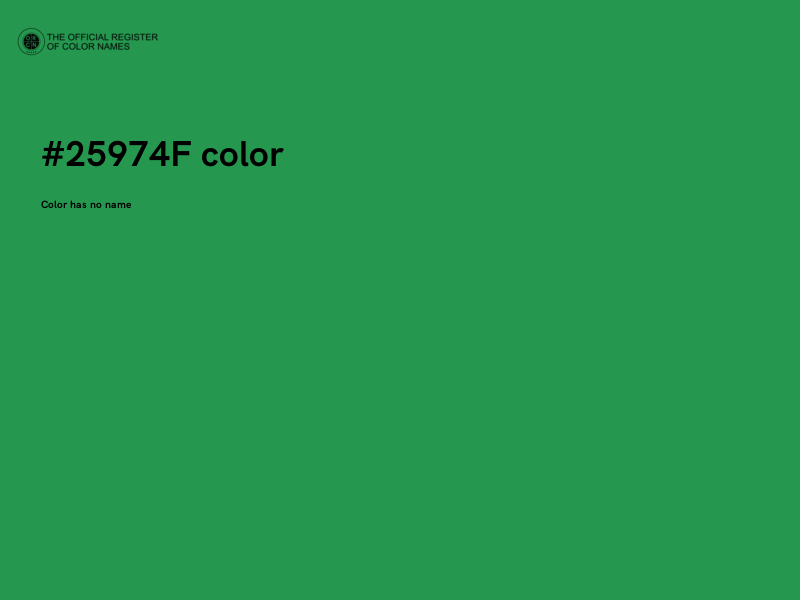 #25974F color image