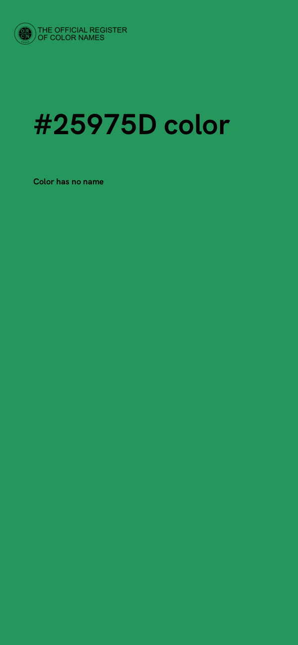 #25975D color image