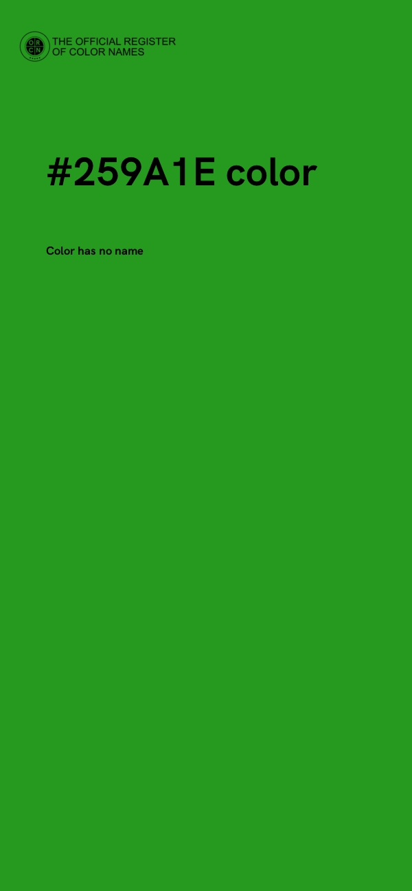 #259A1E color image