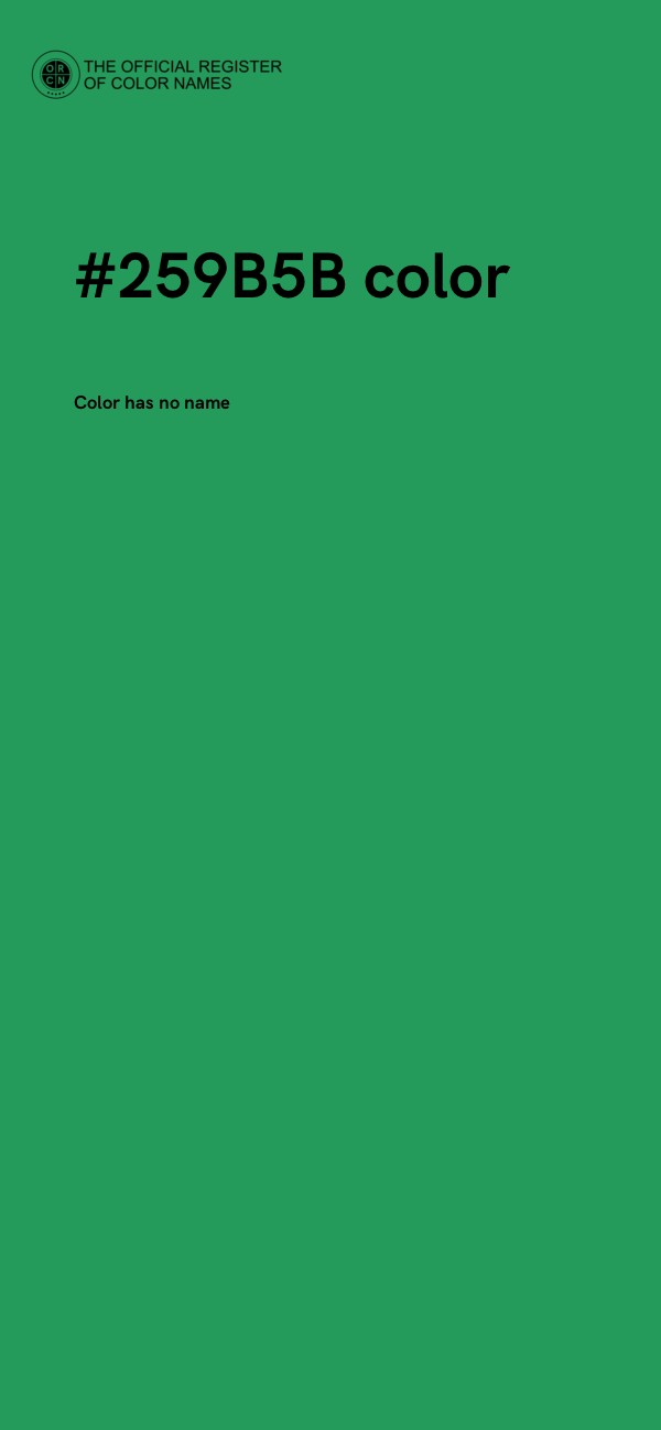 #259B5B color image