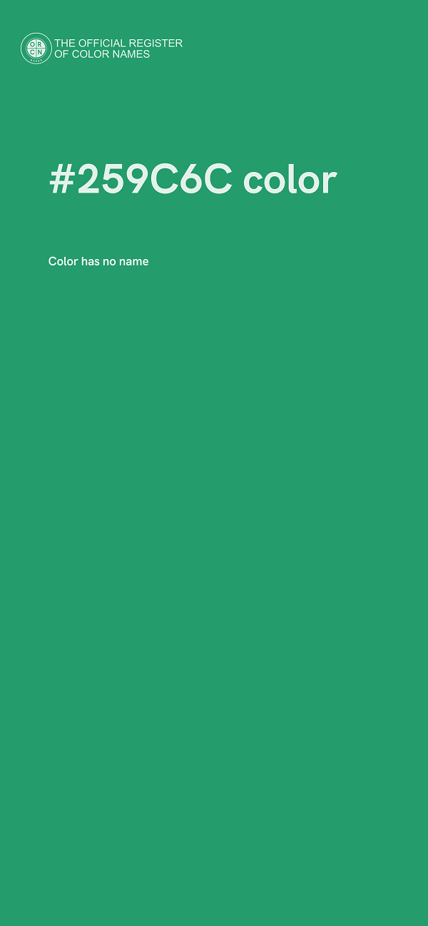 #259C6C color image