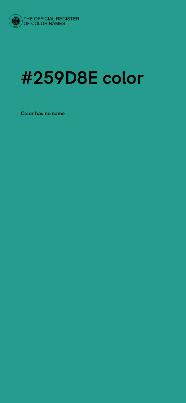 #259D8E color image