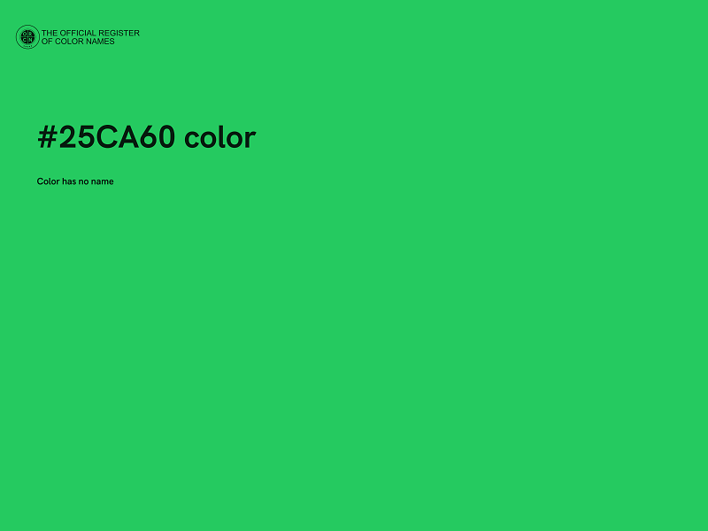#25CA60 color image