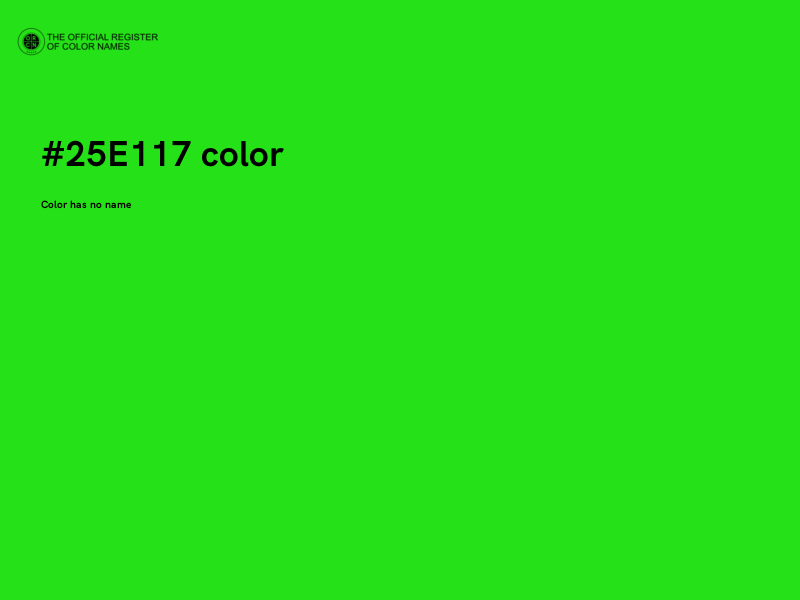 #25E117 color image