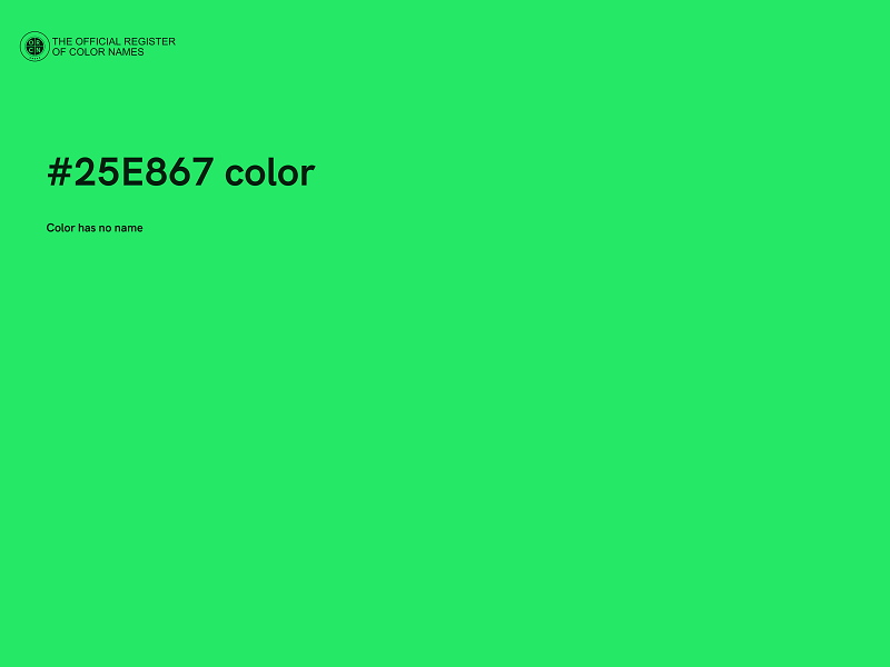 #25E867 color image