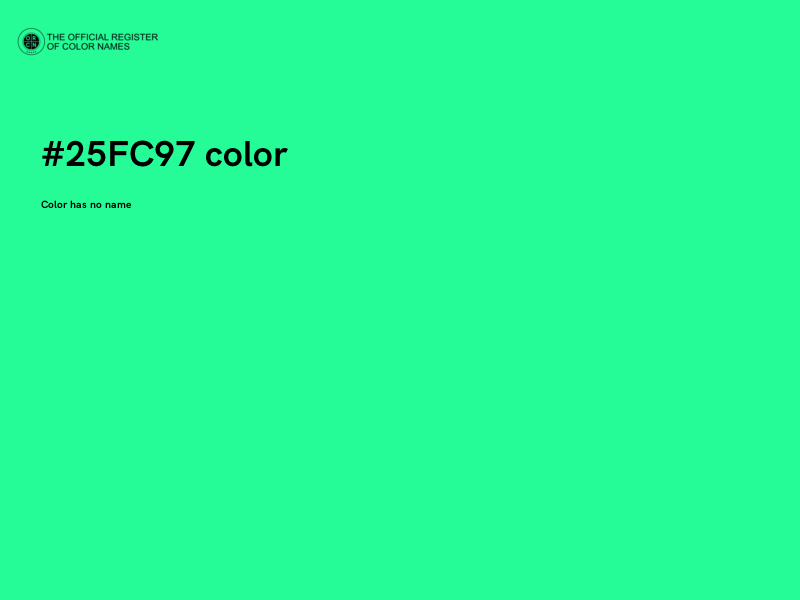 #25FC97 color image