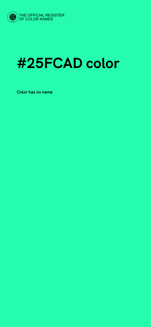 #25FCAD color image
