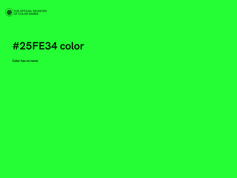 #25FE34 color image