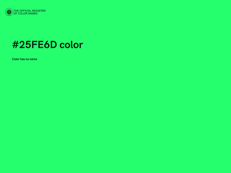 #25FE6D color image