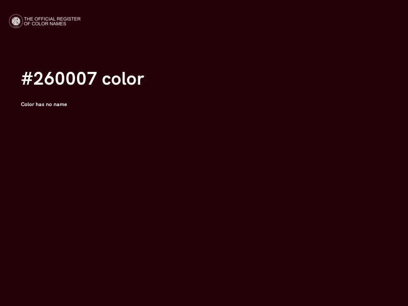 #260007 color image