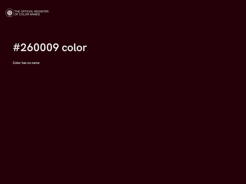 #260009 color image