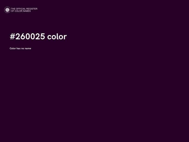 #260025 color image