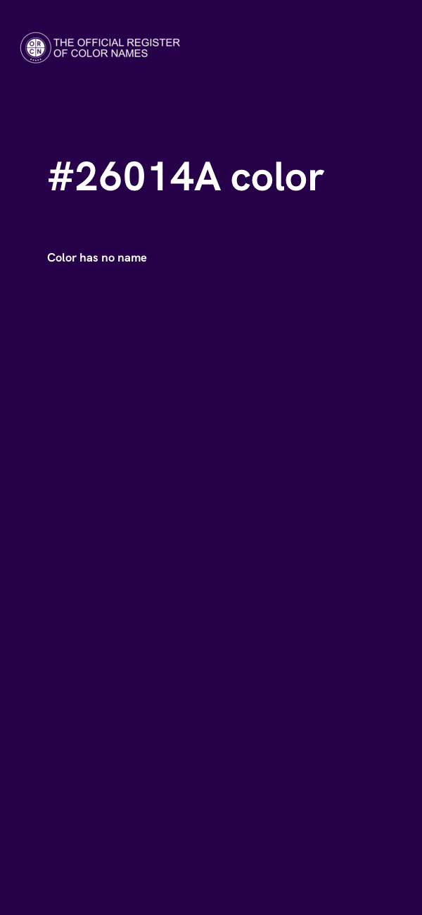 #26014A color image