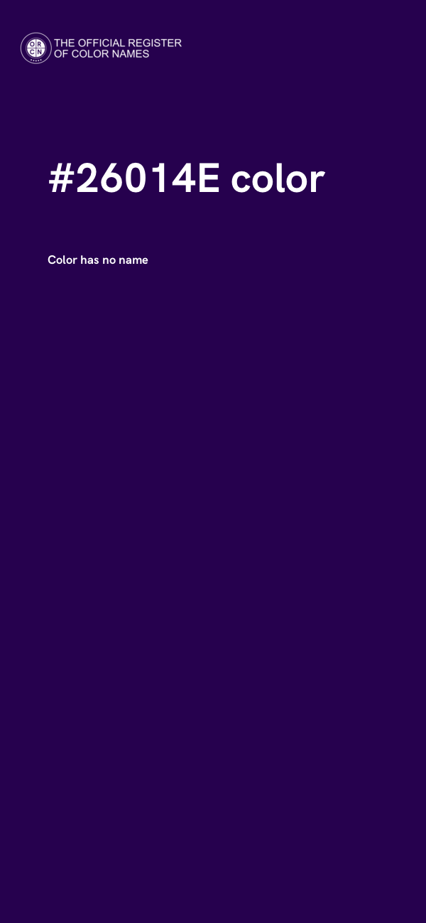 #26014E color image
