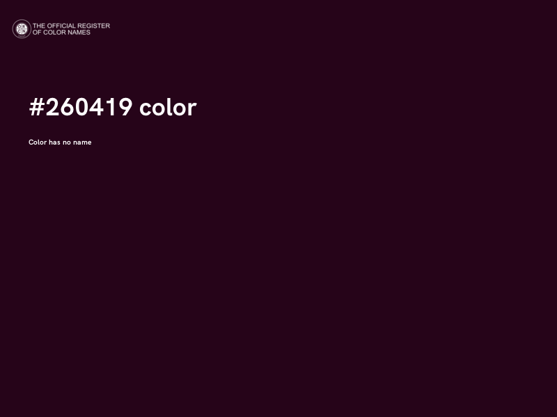 #260419 color image