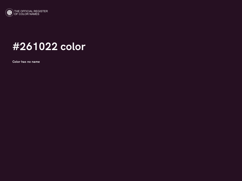 #261022 color image