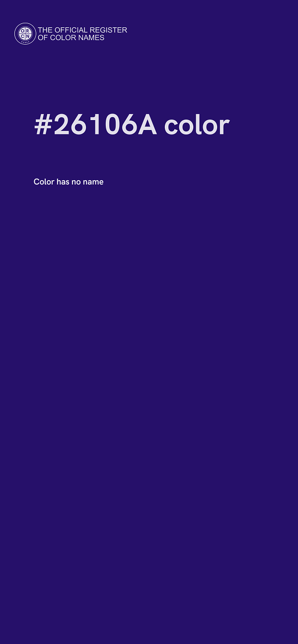 #26106A color image