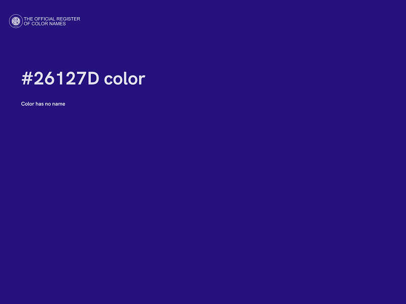 #26127D color image