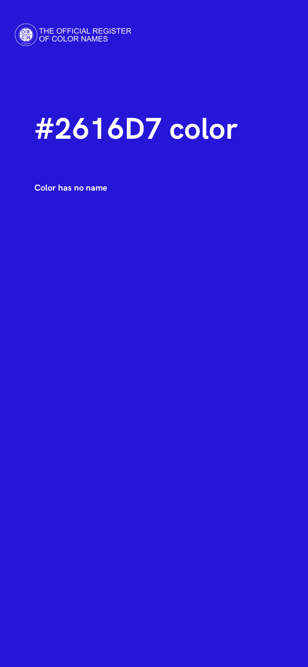 #2616D7 color image