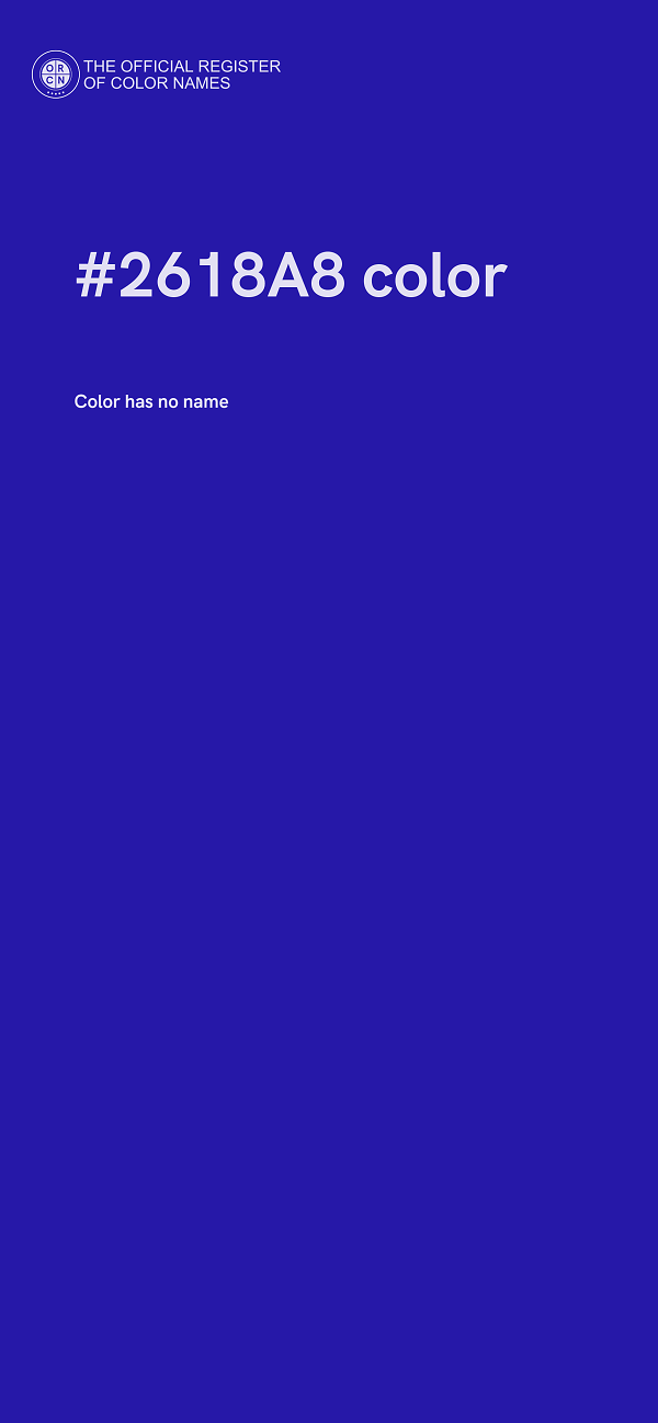 #2618A8 color image