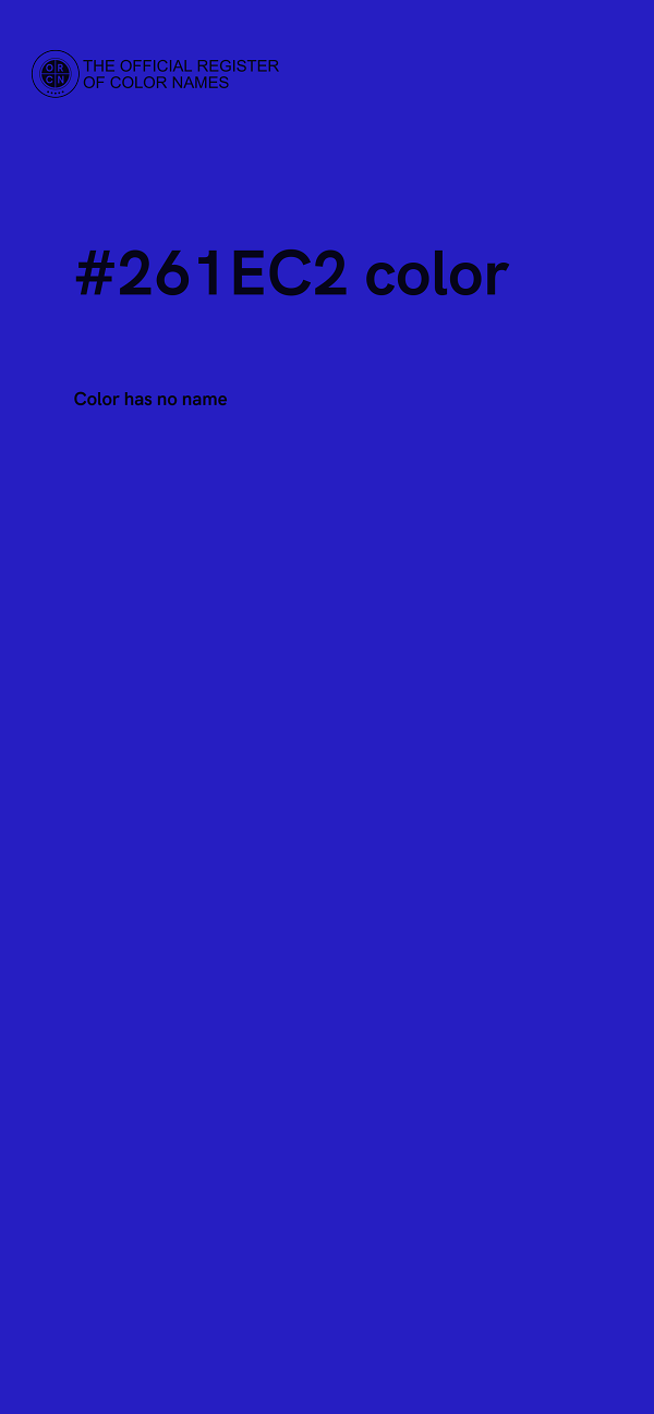 #261EC2 color image